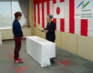 長野県知事表彰　樋口大地さん